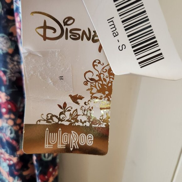 Lularoe Disney Mickey Minnie IRMA Top Size Small NWT - Picture 4 of 8